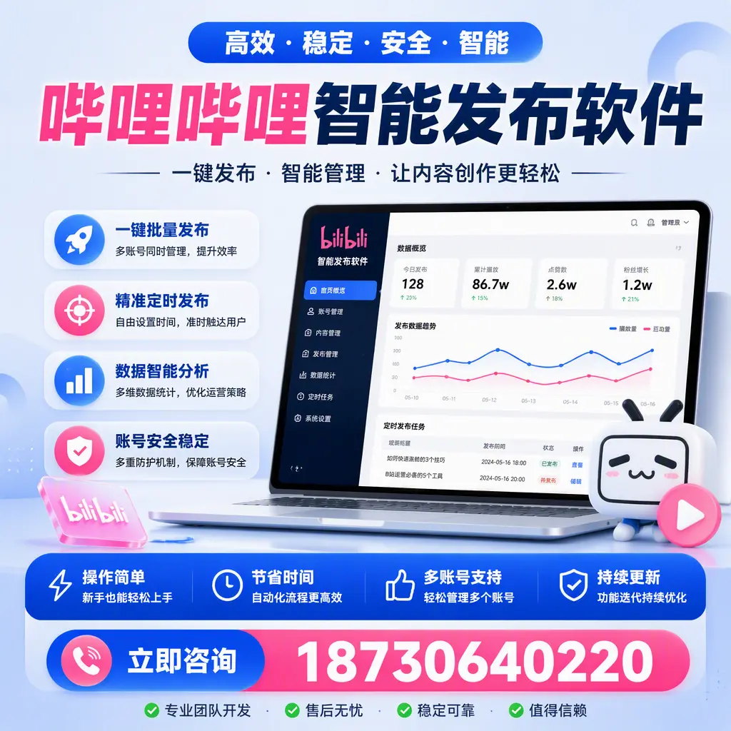 如何在 信阳 制定有效的哔哩哔哩智能发布策略